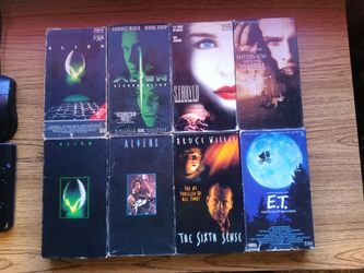 Huge VHS Collection Horror & more (must pick up )