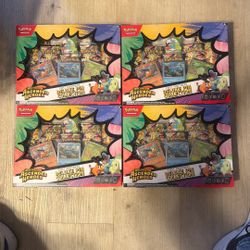 4 Pokemon Mega Evolution Ascending Heroes Deluxe Pin Collections 