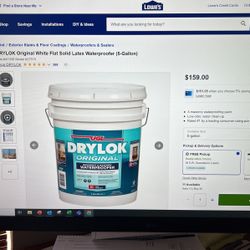 Drylok Basement And Masonry Waterproofed