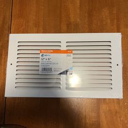 Return grill 12” X 6”