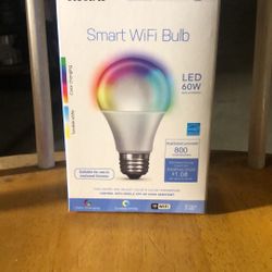 New FEIT Electric Smart WiFi LED Color Changing & Dimmable A19 60W Bulb
