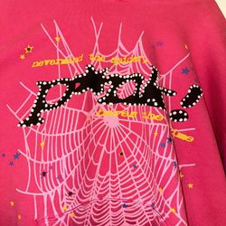 Sp5der P*NK Hoodie 