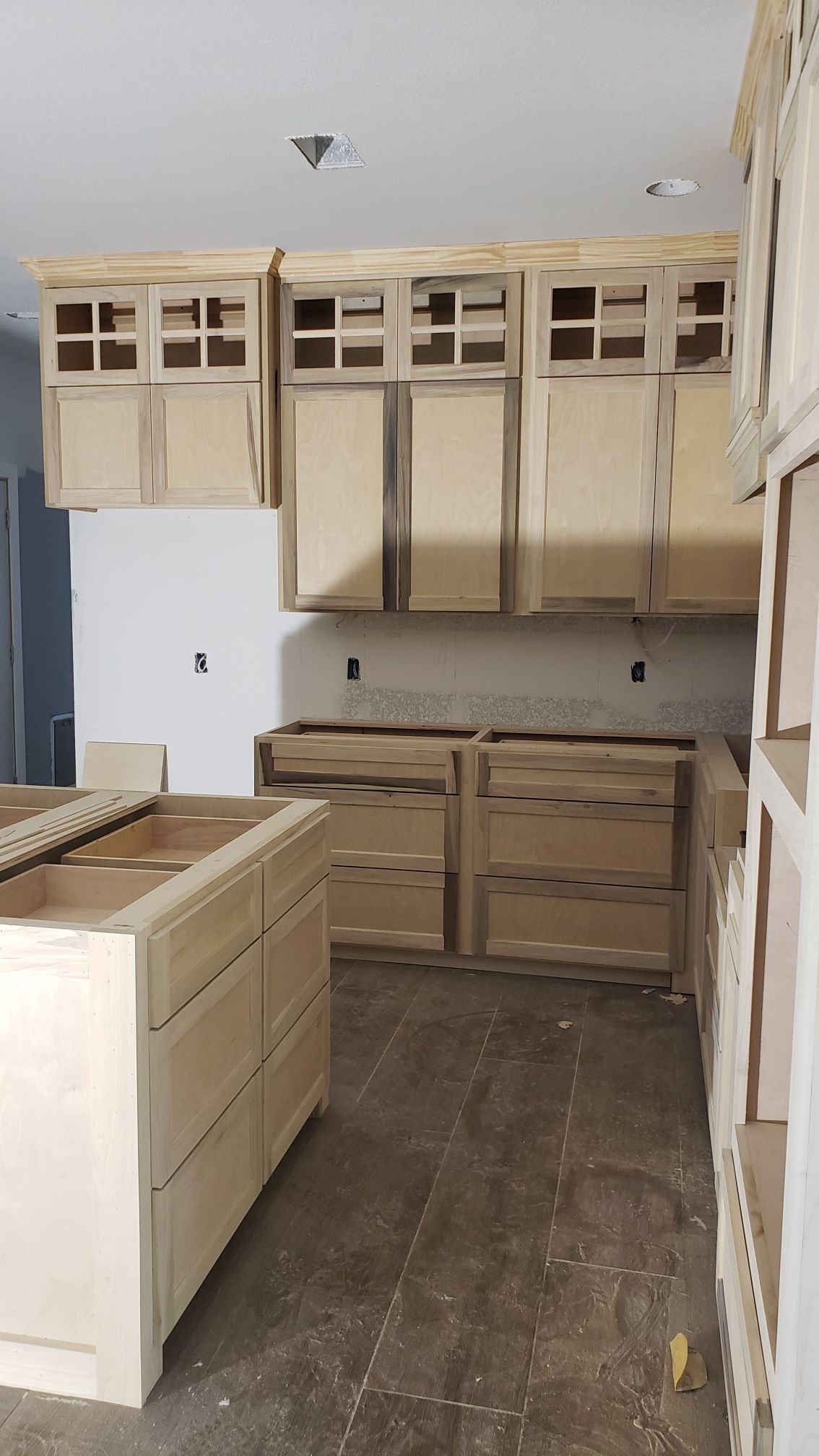 Unfinished Kitchen Houston Matttroy