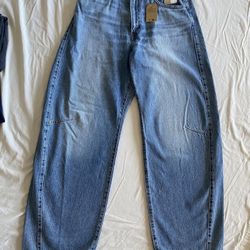 Womens Levi's Cinch Barrel Jeans 