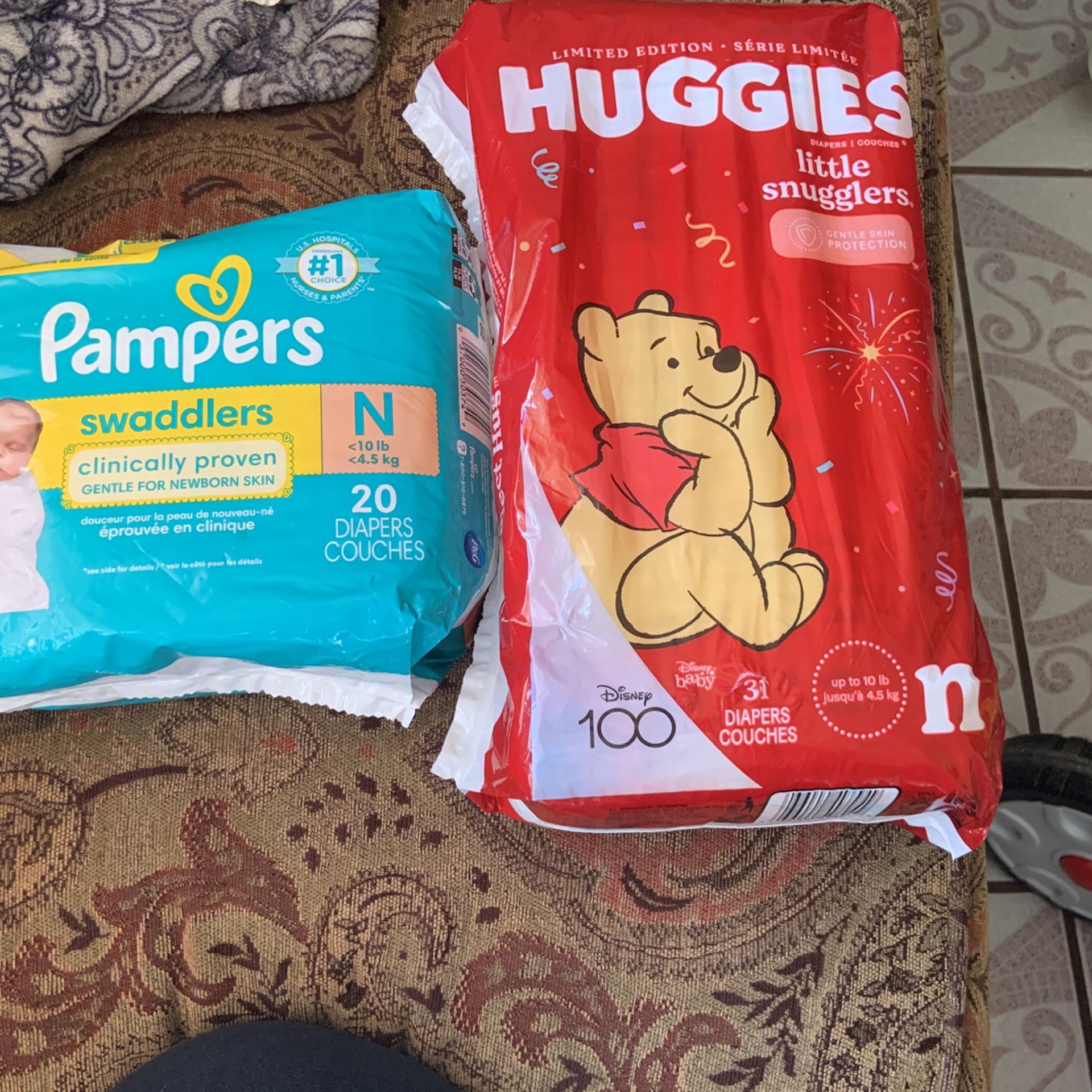 Diapers Size Newborn