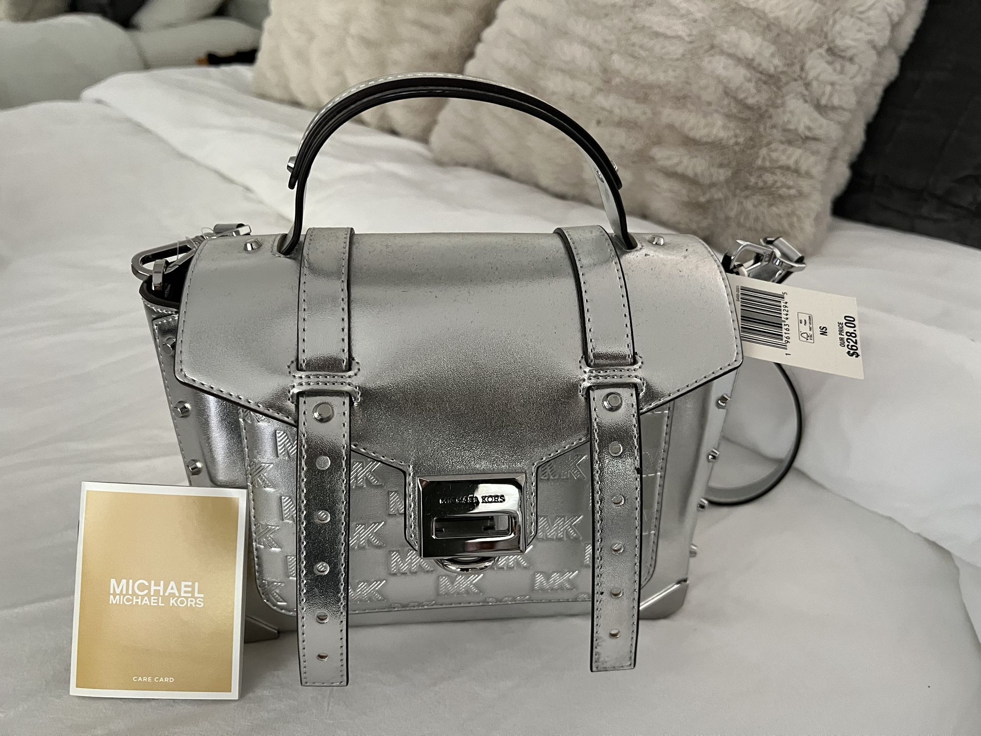 Michael Kors Silver Purse