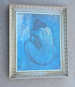 Pablo Picasso "Blue Nude"