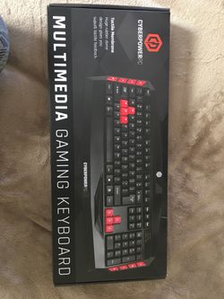 Cyberpower gaming mouse and keyboard