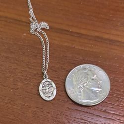 St Michael The arc angel 50.00 Sterling G Silver