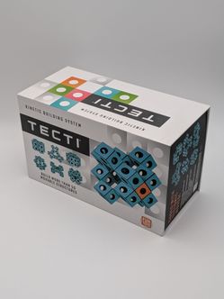 TECTI Kinetic Building System - Fun In Motion Toys - 50+ Movable Geometric Build