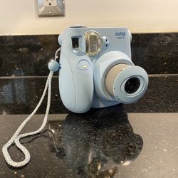FUJIFILM Instax Mini 75 Ice Blue Instant Film Camera