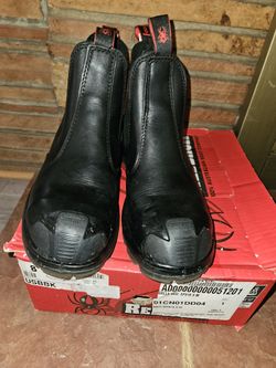 Redback Steel Toe Work Boot US Size 9