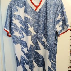 1994 USA Denim Retro Men's Soccer Jersey, Brand new 