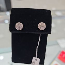 Double Stud Earrings 10k 3.2 Grams
