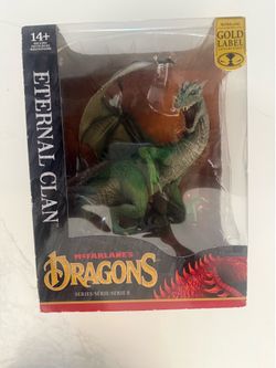 McFarlane Dragons Series 8 Eternal Clan Exclusive Gold Label Action Fig Statue