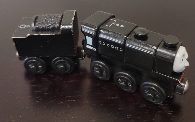 Thomas the Train Wooden Neville + Tender