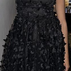 Tailored Black Dress