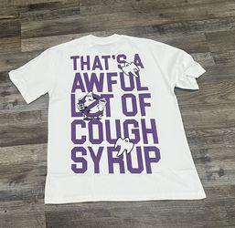 Awful Lotta Cough Syrup T Shirt Size Large