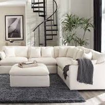 Sectional ,ottoman