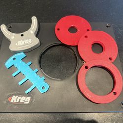 Kreg Router Table Insert With Level-Loc Rings