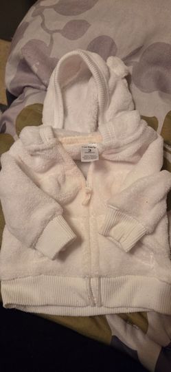 Carter's Baby Fleece Zip-Up Hoodie 3 Months