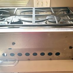 Parrilla Industrial Con Dos Quemadores 