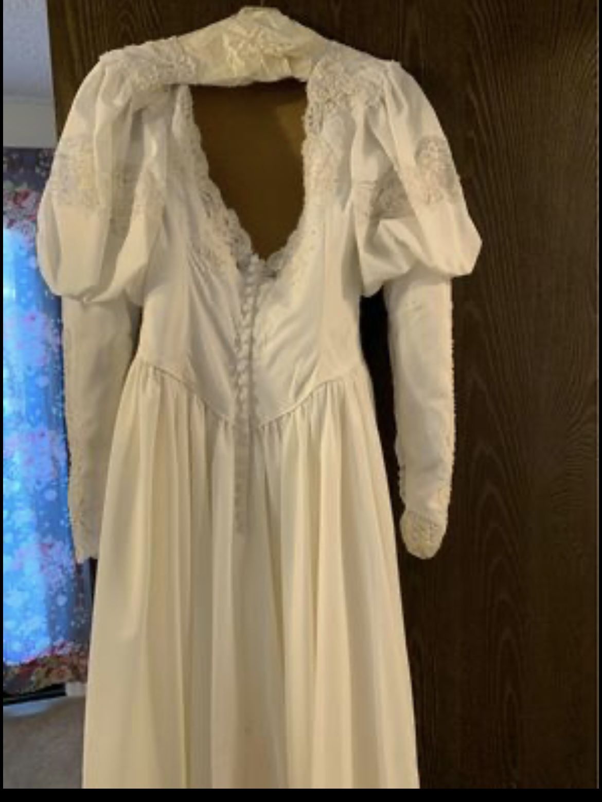 Wedding Bridal Dress 1980’s Size 8