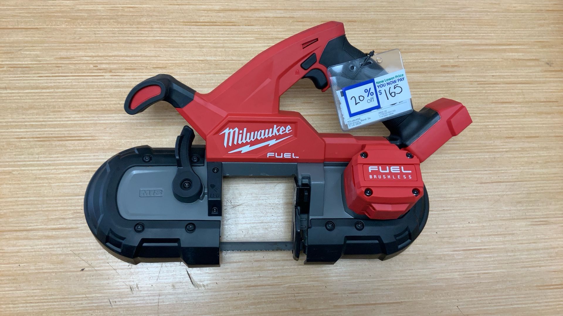 Milwaukee Cordless 18v Compact Bandsaw TOOL ONLY