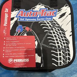 auto trac self tightening traction chain Snow Chains Model 0152505