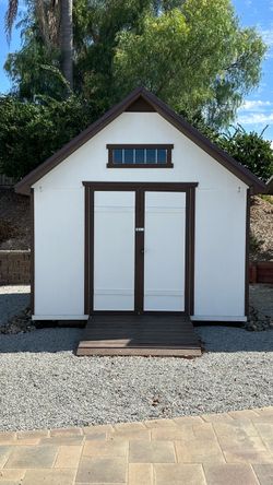 Outdoor Storage Shed with Double Doors