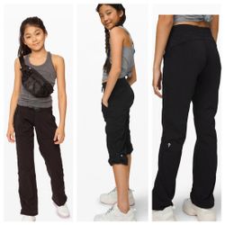 Ivivva (Lululemon kids) Live to Move Dance Studio Pants Roll Up
