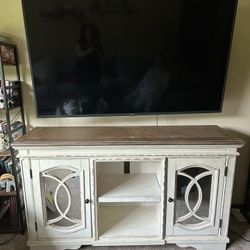 Wooden Media Cabinet