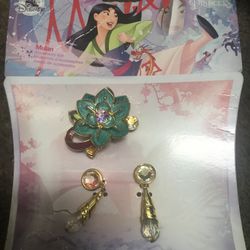 Disney Mulan Kids Costume Jewelry 
