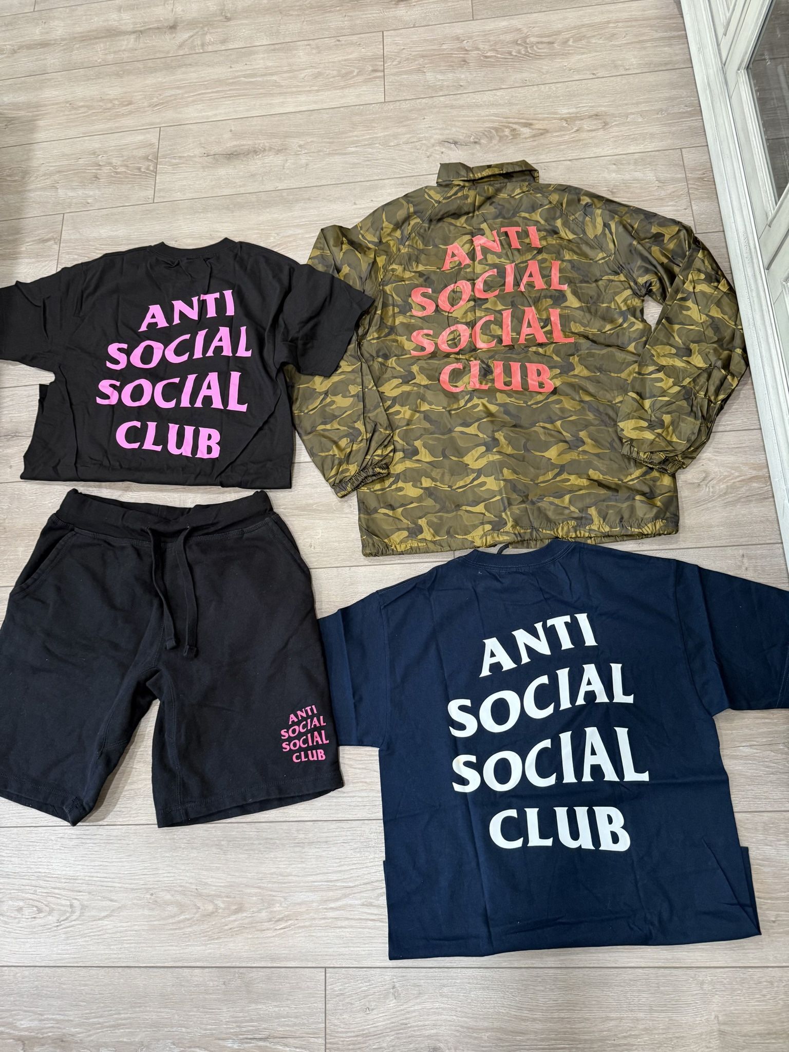 FOOTHILL RANCH- New- Anti Social Social Club Clothing - Prices & Sizes In Description- A.S.S.C.