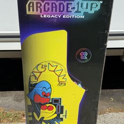 ARCADE-1 UP (PAC MAN) Legacy Edition 12 Games 