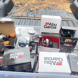 Abu Garcia & Lew’s Baitcaster Only( Prices In Description)