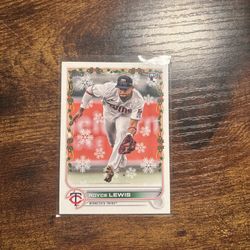 2022 Topps Holiday #HW94 Royce Lewis