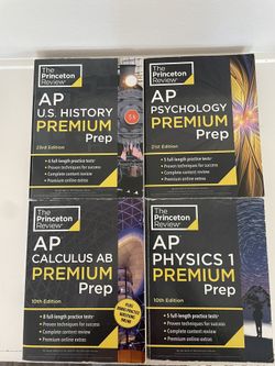 AP premium prep books