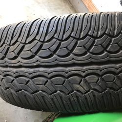 2 Brand new Yokohama tires…These tires run to 65 a piece