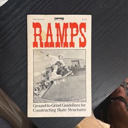 Vintage Thrasher Ramps 1999 Edition Book