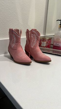 Little Girl Cow Girl Boots Size 9