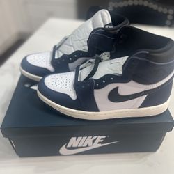 Size 6.5y/8w Jordan 1 Retro High OG Midnight Navy - BRAND NEW IN BOX