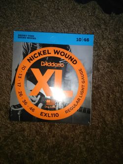 Guitar strings