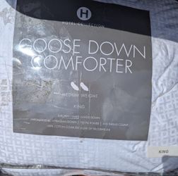 Hotel Collection King Goose Down Comforter
