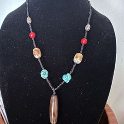 Tibetan  necklace man, and woman’s 