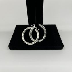 Arracada De Plata Diseño Paris.