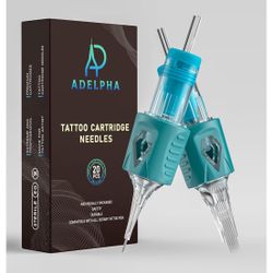 20Pcs 1209RM Tattoo Cartridge Needles Standard Round 