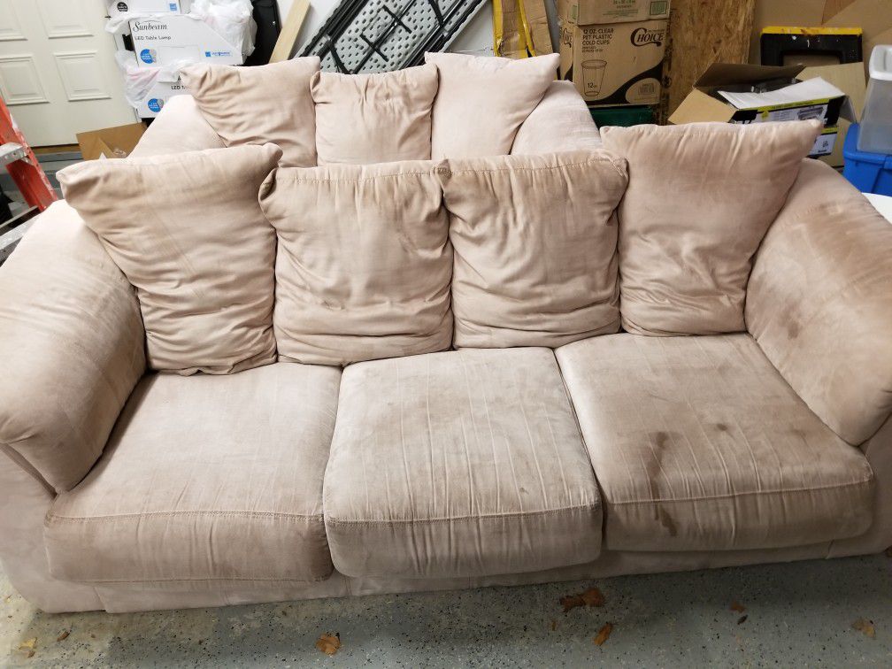 Free Ashley Sofa and Love Seat - Free - pick up only