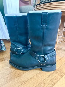 Men's Harley Davison 11" boots 9.5 M