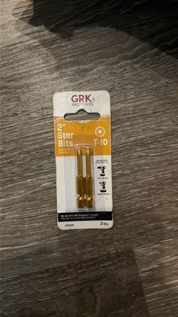 GRK Fasteners 2" T-10 Star Bits 2-Pack